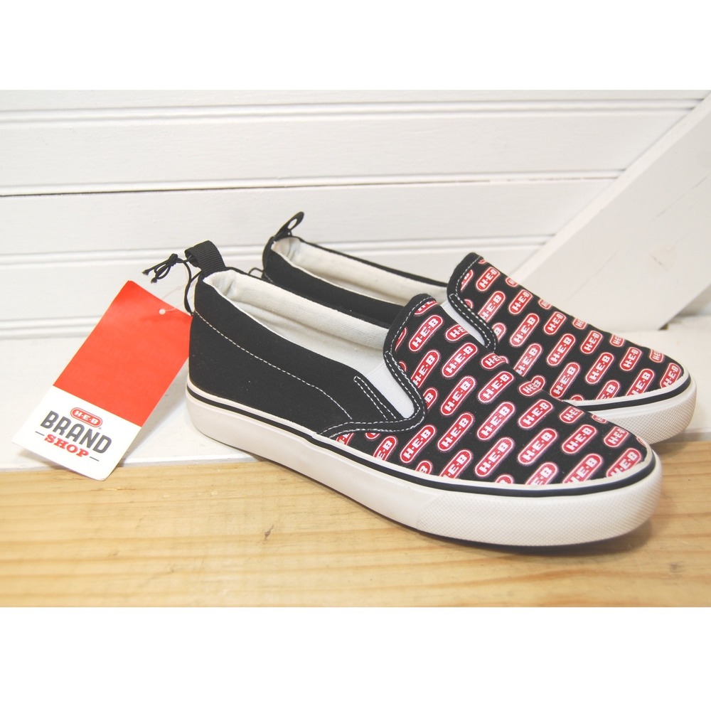 HEB shoes‎ slip-on sneakers Kids size 3 Women's 4.5 Loafers NWT
